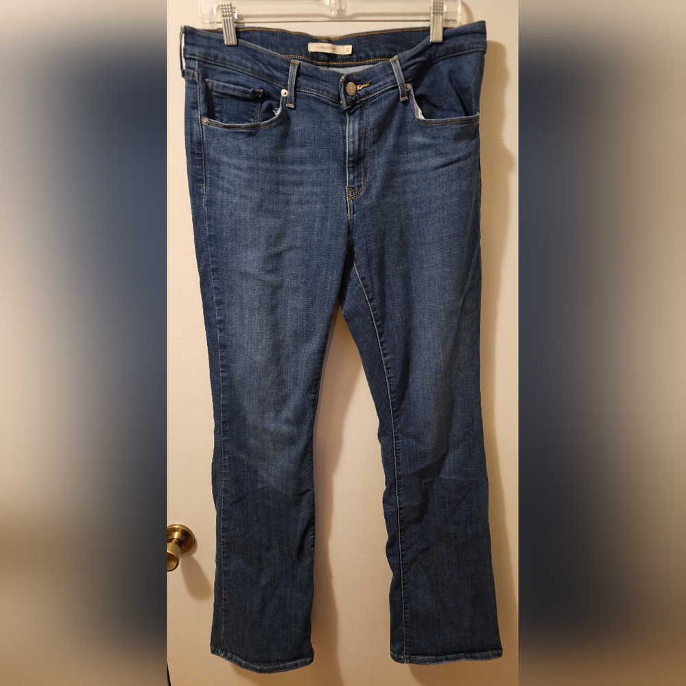 Levis Classic Bootcut Jeans Blue Women's Size 12